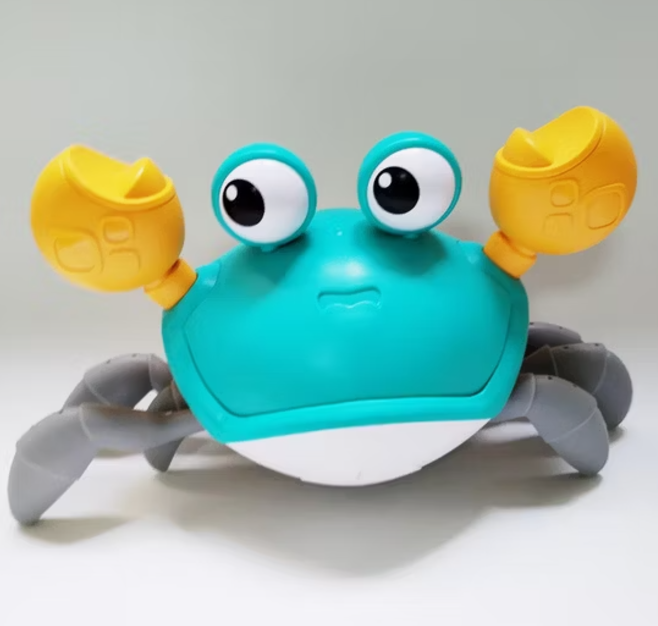 Cangrejo Caminador Montessori Interactivo con Luces, Música y Pilas | Estimula el Gateo